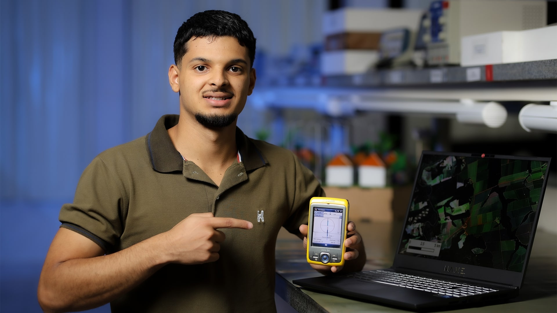 Imagem referente ao curso de Mecanização em Agricultura de Precisão